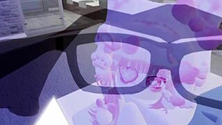 rough pov pounding during wild roblox gaming session