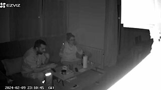 close-up pussy play and food tease session