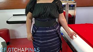 hot latina guatemalteca sucks cock bent over hotel bed doggystyle