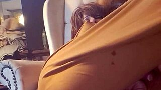 fine ass tranny rides huge dildo deep