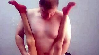 stepdad fucks petite 18+ stepdaughter hard old man style 😈💦