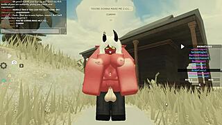 Hey, wanna see Roblox whore bent over for deepthroat doggystyle?