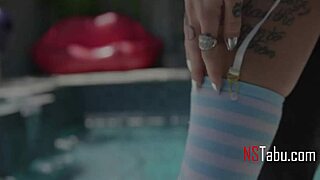 flexible hotwife deepthroats for cuckold while cheating with horny petite milf