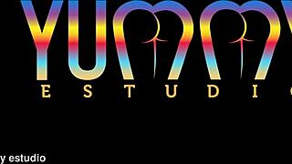 pregnant larinha rides four big black cocks with deep anal double penetration