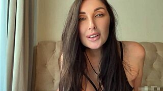 Milf Pornstar Licks Her Own Glossy Nipples Teasingly