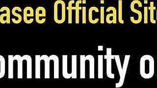 charlee chase poses seductively in sheer fishnet lingerie