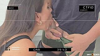 Convinced security boss to fuck me hard over desk in heels 🔥🍑👠