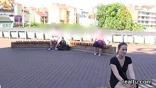 czech teen teased in hypermarket then pov penetrated?