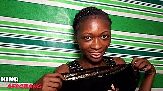 Glayds Afrobang ready to fuck in casting?