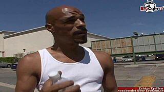 i'm that hairy blonde slut small natural tits finally taking my first huge bbc omg!!