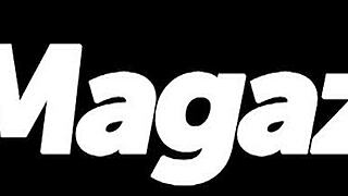 Kylie Teen's shaved slit stretches wide from dildo hardcore masturbation