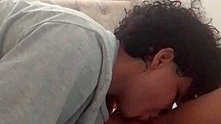 girlfriend waiting provocatively at home sparks real homemade lesbian play