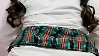 damn that student's ass looks tasty after school she soaks panties from orgasm on video