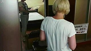 Step Son Delivers Two Huge Cum Loads To Horny Mom!