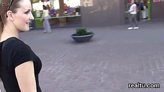 czech teen teased in hypermarket then pov penetrated?