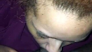 bbw babe drops to knees for sloppy deepthroat cock sucking session that leaves him drained