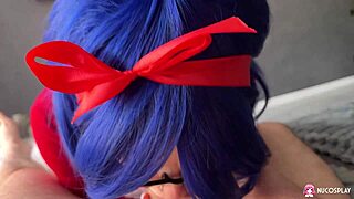 sweet vicki in glasses rides monster cock cowgirl moaning to orgasm