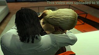 GTA 5 hooker invited over for some fun 😏 who's joining the game? 