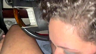 Curvy Slut Deepthroats Gagging BBC Sloppy in Public Park