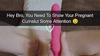 Snapchat secrets reveal neglected pregnant woman's risky encounter