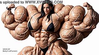 pump factory pumps natasha to massive muscle growth limits