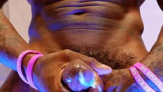 hallelujah johnson worships that bbc on game night at staples center humiliating herself with dirty talk while he dominates her tall frame