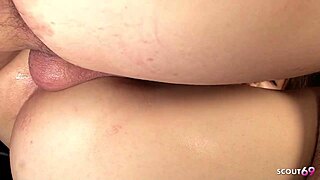See big natural tits Japanese teen squirt then creampie fucked by old guy.