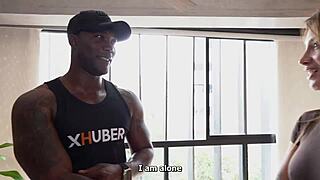 Trainer Spots Big-Ass Student Alone, Takes Her Bent Over for Hard Doggystyle Pounding