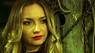 Busty Lesbian Slave Bound and Teased by Dominant Mistress Hardcore