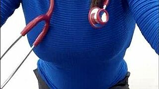 i can't resist this latina nurse's big ass and tits in hospital