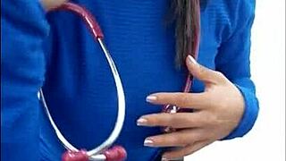 i can't resist this latina nurse's big ass and tits in hospital