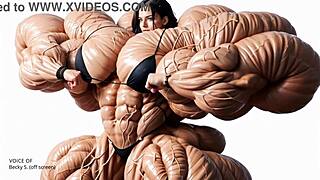 pump factory pumps natasha to massive muscle growth limits