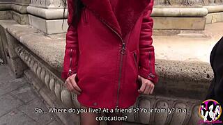 Stunning Asian Poopea Pons with big tits dances then takes double penetration in swingers club hardcore group