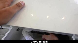 Why does my stepdaughter keep flashing her wet pussy at me?