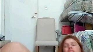 ruiva casada videochamada leva gozada buceta duas vezes 🔥💦