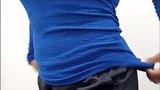 i can't resist this latina nurse's big ass and tits in hospital