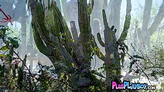 Sexy Asian Milf Viviane Leigh exposes perfect big tits while posing naked and teasing