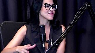 i couldn't resist sharing julia fontanelli's hottest podcast moments with bia hot part 2 on sheer red