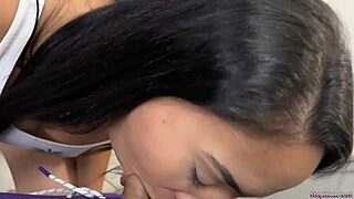 sexy stepmom washes and cleans while stepson watches and gropes her big ass 👀🍑🔥