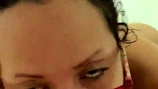 How's Anna Maria's mature Latina lips wrapped around that cock?