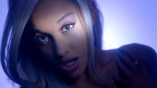 Ariana Grande's petite tongue teases in sexy close focus