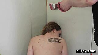 Foxy chick dragged to ass asylum for brutal hardcore pounding therapy!