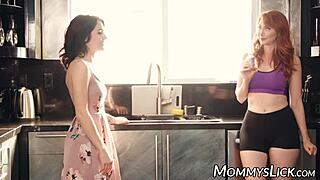 Redhead Kendra James Fingers Stepdaughter Rosalyn Sphinx Wild!