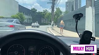 melissa lisboa spots a horny stranger with monster cock and spreads for raw pussy pounding