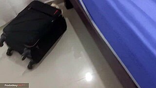 Alone in cabin horny stepsis and i touch masturbate lick pussy till hard fuck