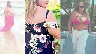 Mistress bunny de la cruz towers over trembling bbw sluts ready for domination