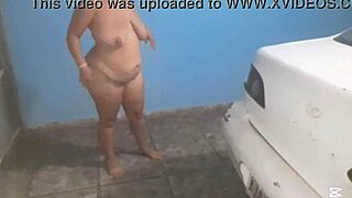 madura's fat ass bounces on two uber delivery cocks hard