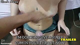 i degrade her with deepthroat gagging vomiting then piss on that giant ass