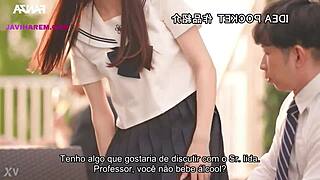 hot student tempts married professor into cheating fuck 😈 legendado