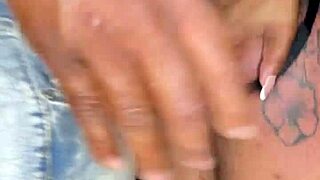 Big black cock ravages petite blonde babysitter in Christmas taboo romp